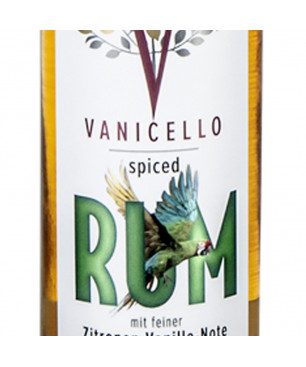 Vanicello spiced Rum - Der Rum mit mediterranen Flair