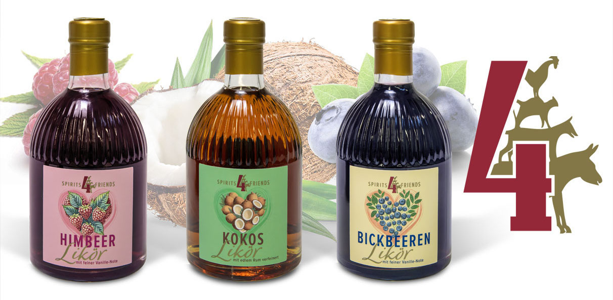 Neue Liköre im Sortiment: Wir präsentieren Spirits4Friends